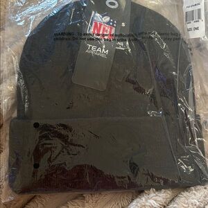 NFL Team Apparel Black Knit Hat